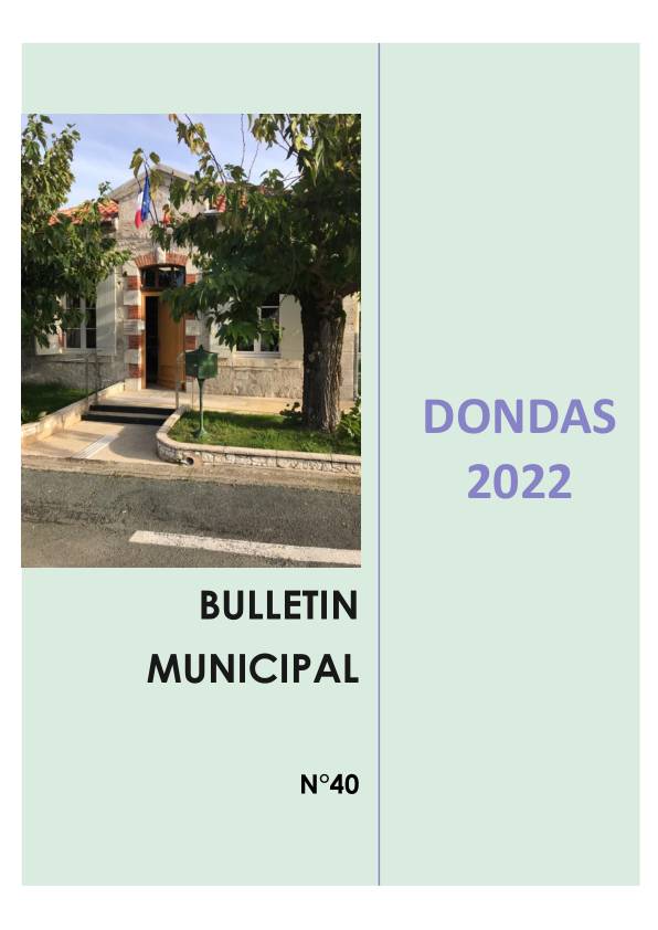 Bulletin Municipal de l'année 2022