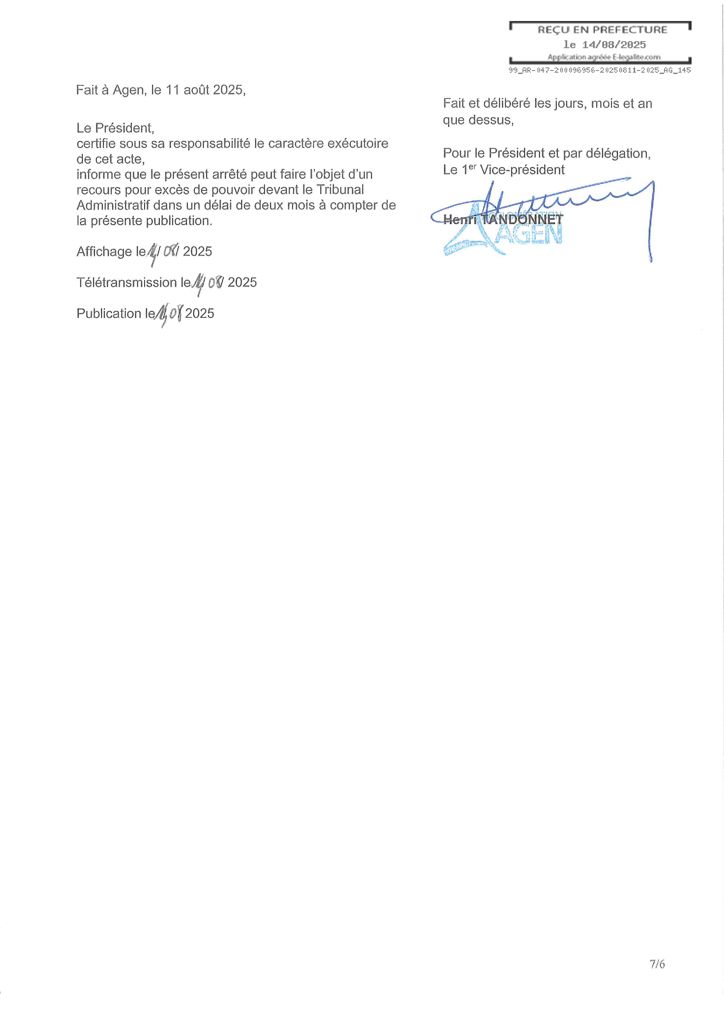 Réunions publiques SCoT Agglomération d'Agen P6