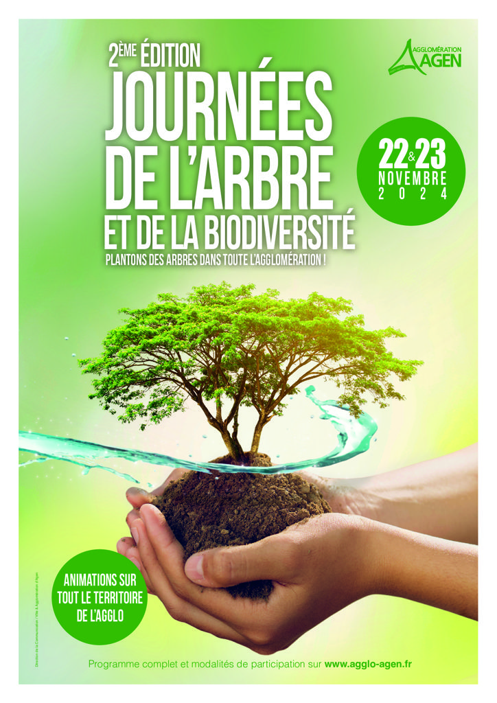 Journée de l'Arbre et de la Biodiversité 2024 Agglomération Agen