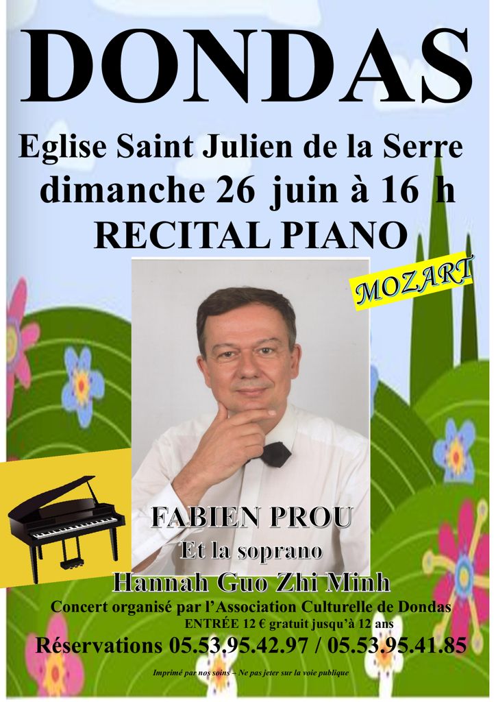 Affiche Concert 26 Juin 2022 Eglise St Julien