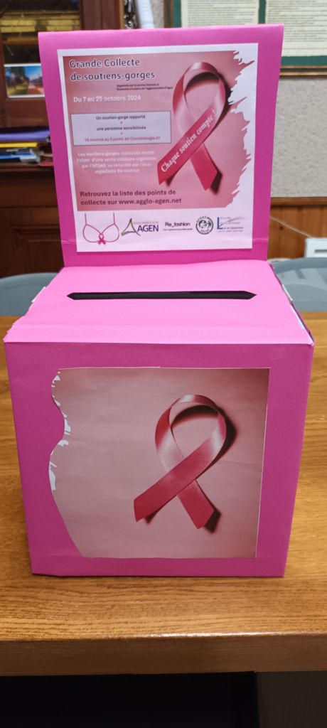 Octobre Rose 2024 Commune de DONDAS en lien avec  l'Agglomération d'AGEN