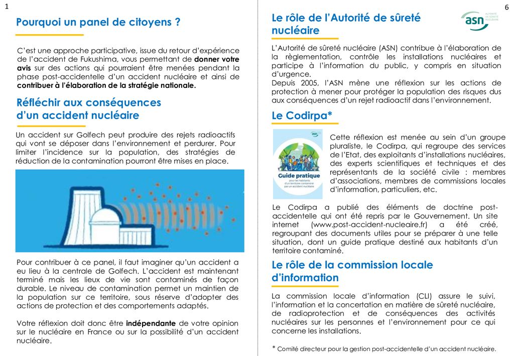 Consultation Citoyenne le 22 Mai 2024 de 8:30 à 20h30 à Golfech page 1