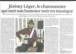 Article Jeremy LEGER