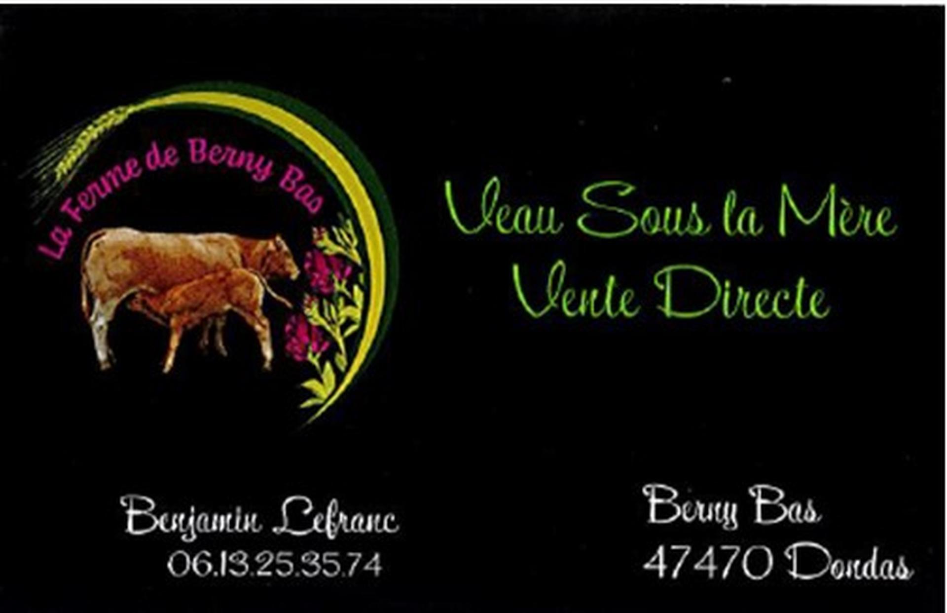 Ferme Berny-bas "Veau-sous-la-mère"