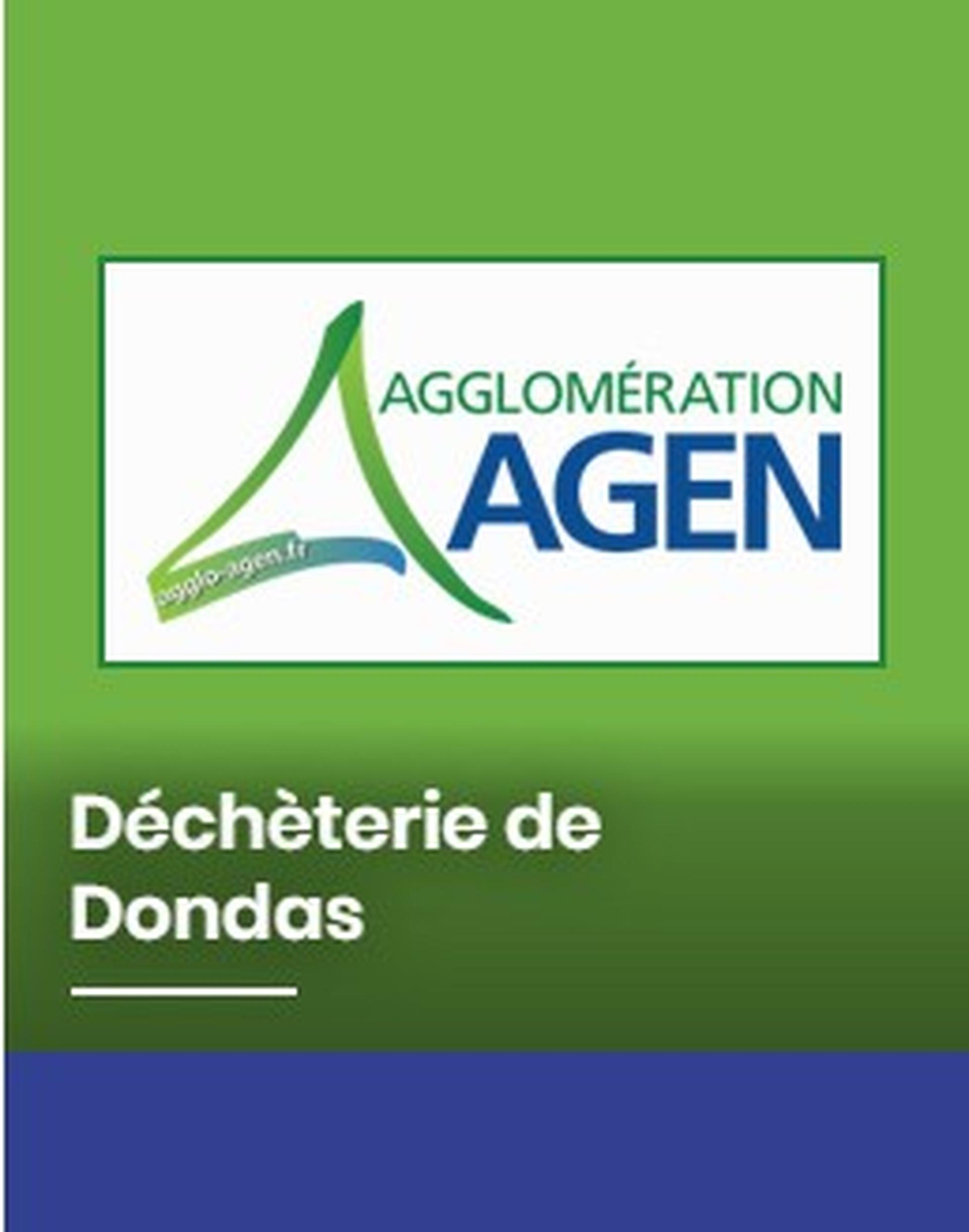 Logo déchèterie DONDAS