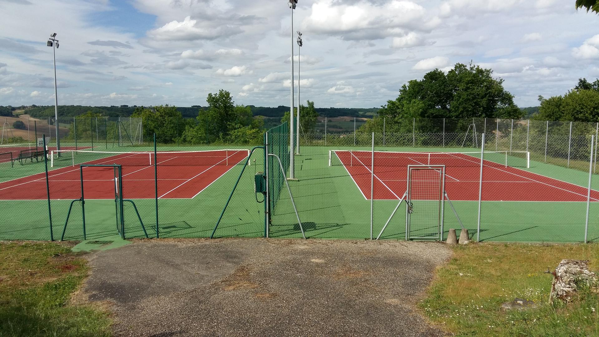 Courts du Club de Tennis Dondas